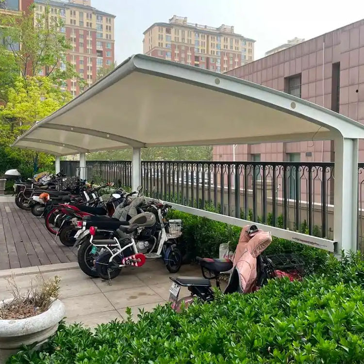 北票市膜结构电动车棚